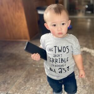Terrible Twos Toddler Tee Boys